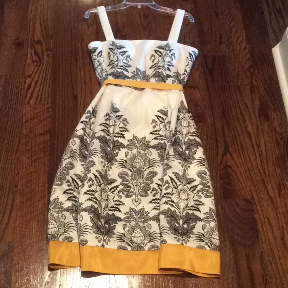 Flower Patterned Dress by Dressbarn